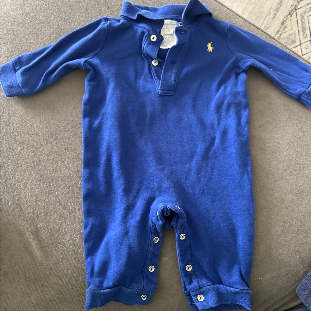 Ralph Lauren Blue Kids One Piece